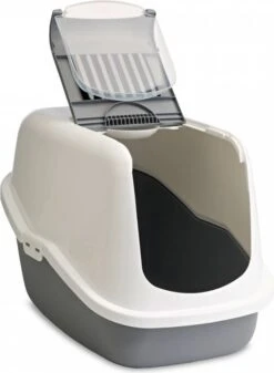 Savic Lichtgrijs/Wit Combi Deal Kattenbak Nestor + 2 Stuks Vervangingsfilter + Bag It Up Litter Tray Bags 16 Savic Lichtgrijs/Wit Combi Deal Kattenbak Nestor + 2 Stuks Vervangingsfilter + Bag It Up Litter Tray Bags -Dierenwinkel Met Korting savic kattenbak nestor grijswit 106815
