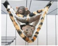 Savic Hangmat Relax De Luxe Fake Fur 35x21x21cm