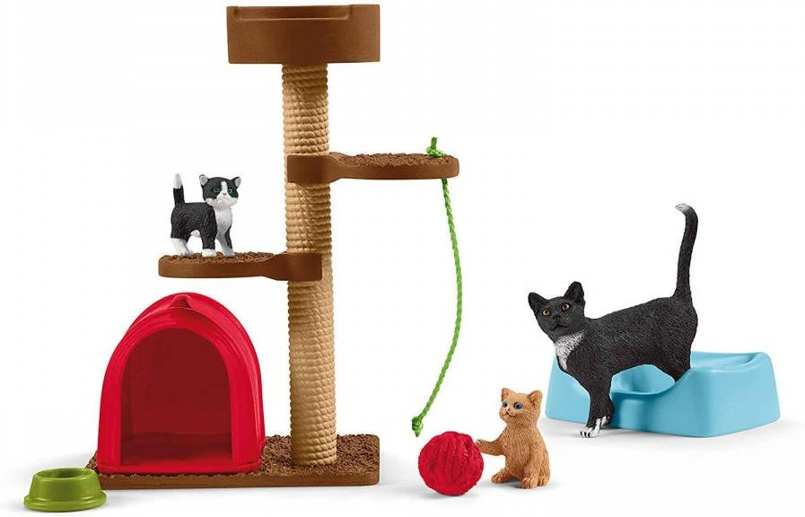 Schleich Boerderij Speeltijd Voor Schattige Katten 42501 2 Schleich Boerderij Speeltijd Voor Schattige Katten 42501 - Afbeelding 2