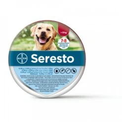 Seresto 5% Korting! Op Vlooienhalsband Voor Honden Voor Honden > 8 Kg(Halsband 70 Cm ) -Dierenwinkel Met Korting seresto teken en vlooien halsband hond vanaf 8kg 70 cm 49714