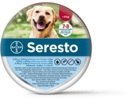 Seresto 5% Korting! Op Vlooienhalsband Voor Honden Voor Honden > 8 Kg(Halsband 70 Cm )