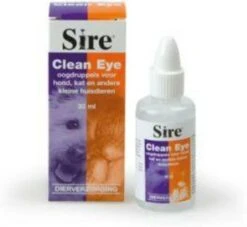 Emax Clean Eye Oogverzorgingsmiddel 30 Ml -Dierenwinkel Met Korting sire clean eye oogreiniger 30 ml 64423