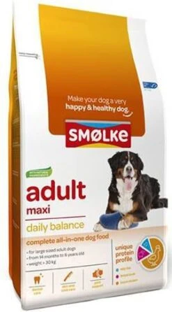 Smolke 12 Kg + 3 Kg Gratis! Sm&#xF8, Lke Adult Adult Maxi Daily Balance -Dierenwinkel Met Korting smolke adult maxi 12727