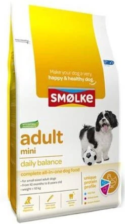 Smolke 2x12kg Adult Mini Daily Balance Sm&#xF8, Lke Hondenvoer -Dierenwinkel Met Korting smolke adult mini 12726