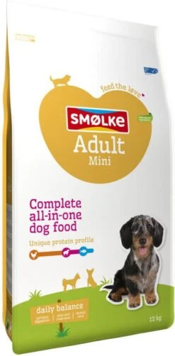 Smolke 2x12kg Adult Mini Daily Balance Sm&#xF8, Lke Hondenvoer -Dierenwinkel Met Korting smolke adult mini 12kg 17799