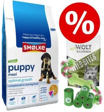 Smolke 25% Korting! 4x3kg Puppy Maxi Optimal Growth Smø, Lke Hondenvoer 17 Smolke 25% Korting! 4x3kg Puppy Maxi Optimal Growth Smø, Lke Hondenvoer - Afbeelding 17