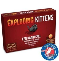 ASMODEE Exploding Kittens Exploding Kittens NL Kaartspel -Dierenwinkel Met Korting spel exploding kittens 18159
