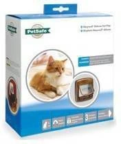 PetSafe Kattenluik Magnetisch Met 4 Standen Deluxe 420 Bruin 5006