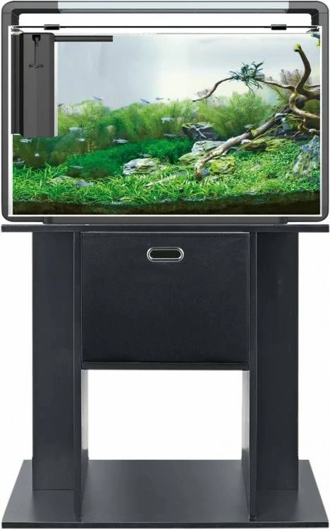 SuperFish Meubel Home 110 77.5x36x78 Cm Aquariummeubel Zwart 2 SuperFish Meubel Home 110 77.5x36x78 Cm Aquariummeubel Zwart - Afbeelding 2