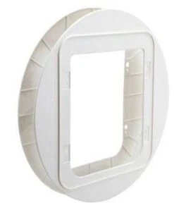 SureFlap Microchip Pet Door Connect L Montageadapter Voor In Glas Wit Voor Microchip Pet Door Connect