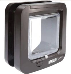 SureFlap Microchip Kattenluik Kattenluik 13x22x25 Cm Bruin -Dierenwinkel Met Korting sureflap kattenluik microchip 20x20x7 cm 33385