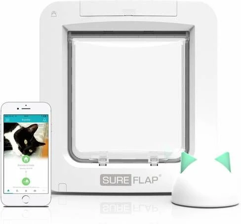 SureFlap Microchip Pet Door Connect L Set Bestaande Uit Microchip Luik En Hub Microchip Pet Door Connect 2 SureFlap Microchip Pet Door Connect L Set Bestaande Uit Microchip Luik En Hub Microchip Pet Door Connect - Afbeelding 2