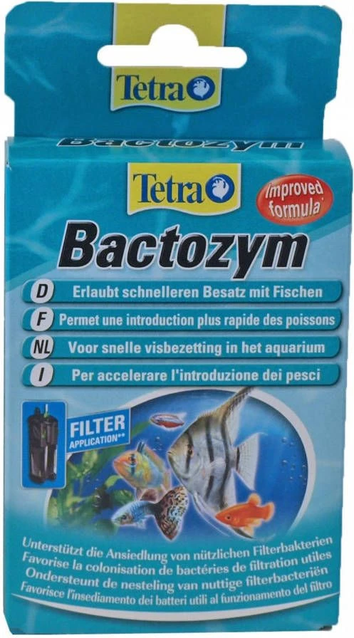 Tetra Aqua Bactozym Waterverbeteraars 10 Stuks 2 Tetra Aqua Bactozym Waterverbeteraars 10 Stuks - Afbeelding 2