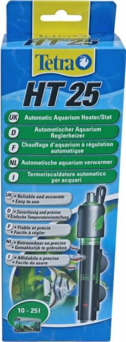 Tetra Tec Ht Thermostaatverwarmer Verwarming 25 Watt -Dierenwinkel Met Korting tetra onderwatercombinatie ht 25 17216