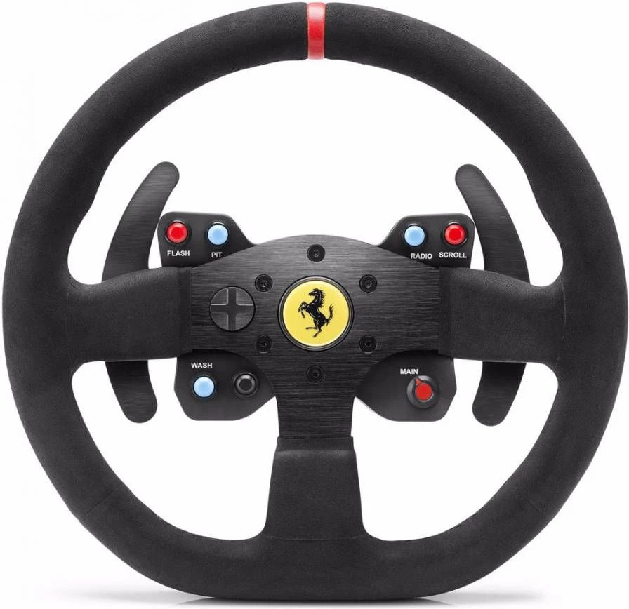 Thrustmaster F599XX EVO 30 Wheel Add-On Alcantara Edition (PS4/PS3/Xbox One/Xbox 360/PC) 2 Thrustmaster F599XX EVO 30 Wheel Add-On Alcantara Edition (PS4/PS3/Xbox One/Xbox 360/PC) - Afbeelding 2