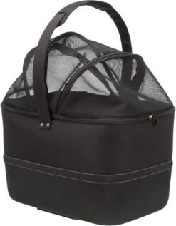 Trixie Fietsmand Stuur Hondenfietsaccessoires 41x47x29 Cm 2042 G Zwart