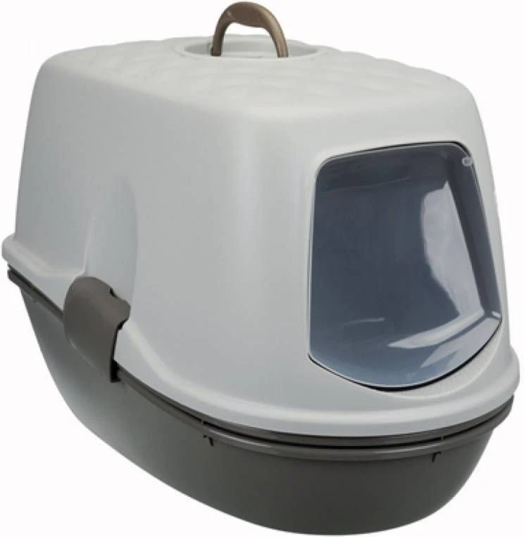 A12Toys Trixie Kattenbak Berto 59 X 39 X 42 Cm Grijs/wit 2 A12Toys Trixie Kattenbak Berto 59 X 39 X 42 Cm Grijs/wit - Afbeelding 2