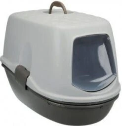 A12Toys Trixie Kattenbak Berto 59 X 39 X 42 Cm Grijs/wit