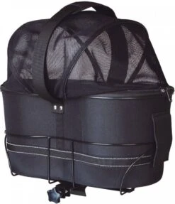 Trixie Fietstas Elektrische Fiets Hondenfietsaccessoires 29x42x48 Cm Zwart -Dierenwinkel Met Korting trixie l 48 x b 29 x h 42 cm tot 6 kg friends on tour fietstas 115797