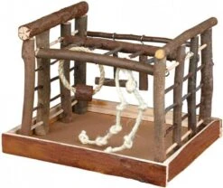 TRIXIE Klimrek Natural Living Voor Parkieten Maten 35 Cm X 29 Cm X 25 Cm 6 TRIXIE Klimrek Natural Living Voor Parkieten Maten 35 Cm X 29 Cm X 25 Cm -Dierenwinkel Met Korting trixie vogelspeelplaats natural living 35x29x25 cm hout 5661 189640