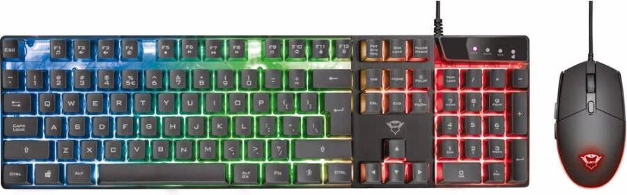 Trust GXT 838 Azor Gaming Combo Keyboard Met Muis Toetsenbord Zwart 4 Trust GXT 838 Azor Gaming Combo Keyboard Met Muis Toetsenbord Zwart - Afbeelding 4