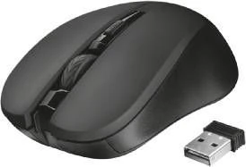 Trust MYDO SILENT WIRELESS MOUSE BLK Muis Zwart 2 Trust MYDO SILENT WIRELESS MOUSE BLK Muis Zwart - Afbeelding 2