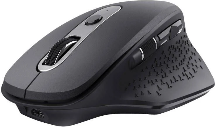 Trust Ozaa Oplaadbare Draadloze Muis Zwart 4 Trust Ozaa Oplaadbare Draadloze Muis Zwart - Afbeelding 4