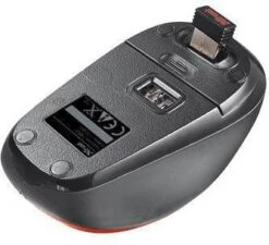 Trust Yvi Wireless Mouse Red Muis Rood