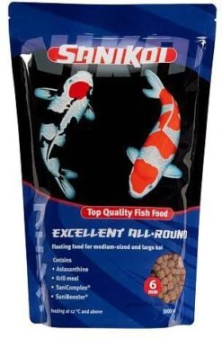 Velda Karpervoer Sanikoi Excelent Allround 6 Mm 3 Liter -Dierenwinkel Met Korting velda excellent all round visvoer 6 mm korrel 3000 ml 189823