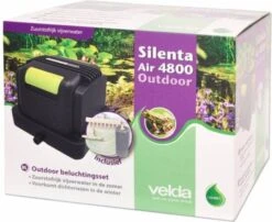 Velda Luchtpomp Silenta Pro 4800 Inclusief Luchtsteen & Slang -Dierenwinkel Met Korting velda luchtpomp silenta outdoor 4800 pro set 8731