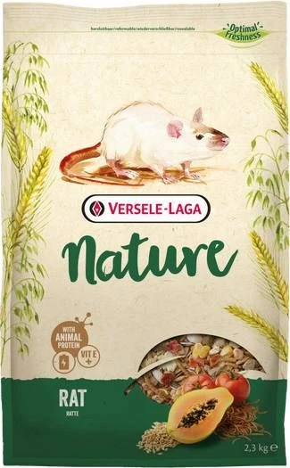 Versele Laga Nature Rattenvoer Dubbelpak 2 X 2, 3 Kg 1 Versele Laga Nature Rattenvoer Dubbelpak 2 X 2, 3 Kg