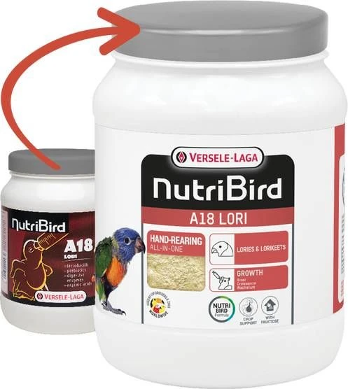 Versele Laga Nutribird A18 Lori Vogelvoer 3 Kg 1 Versele Laga Nutribird A18 Lori Vogelvoer 3 Kg