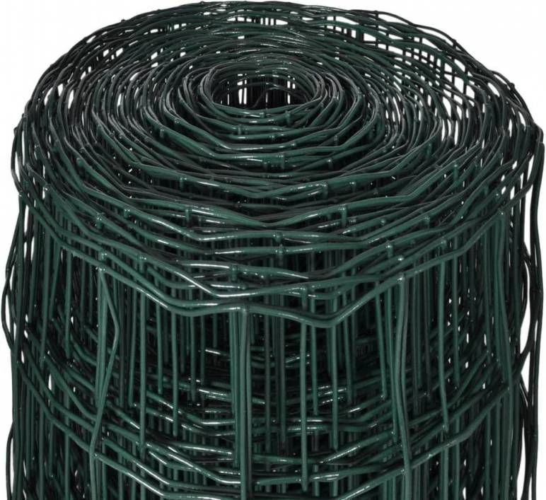 VidaXL Euro Gaas 10 X 0, 8 M/maaswijdte 100 X 100 Mm 5 VidaXL Euro Gaas 10 X 0, 8 M/maaswijdte 100 X 100 Mm - Afbeelding 5