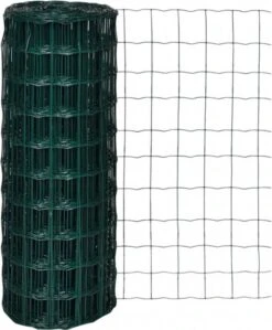VidaXL Euro Gaas 10 X 1, 0 M/maaswijdte 100 X 100 Mm -Dierenwinkel Met Korting vidaxl euro hek 10x1 0 m staal groen 136327