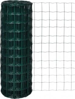 VidaXL Euro Hek 10x1, 7 M Met 76x63 Mm Gaas Staal -Dierenwinkel Met Korting vidaxl euro hek 10x1 7 m staal groen 137107