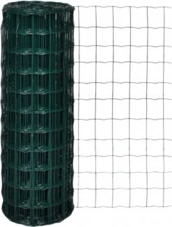 VidaXL Euro Hek 10x1, 7 M Met 76x63 Mm Gaas Staal -Dierenwinkel Met Korting vidaxl euro hek 10x1 7 m staal groen 155013