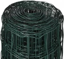 VidaXL Euro Hek 10x1, 7 M Met 76x63 Mm Gaas Staal -Dierenwinkel Met Korting vidaxl euro hek 10x17 m staal groen 80671