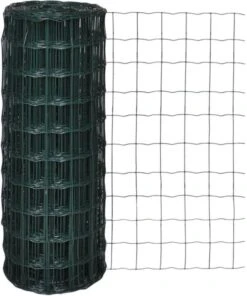 VidaXL Euro Gaas 25 X 1, 0 M/maaswijdte 100 X 100 Mm -Dierenwinkel Met Korting vidaxl euro hek 25x1 0 m staal groen 136331