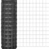 VidaXL Euro Hek 25x1, 2 M Met 100x100 Mm Gaas Staal