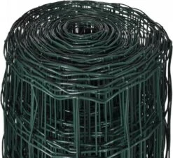 VidaXL Euro Gaas 25 X 1, 5 M/maaswijdte 100 X 100 Mm 7 VidaXL Euro Gaas 25 X 1, 5 M/maaswijdte 100 X 100 Mm -Dierenwinkel Met Korting vidaxl euro hek 25x15 m staal groen 89813