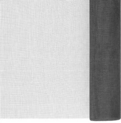 VidaXL Gaas 112x1000 Cm Glasvezel Zwart