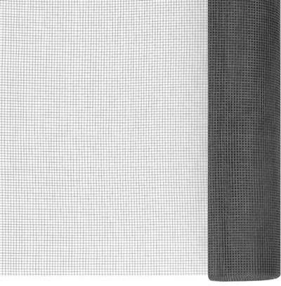 VidaXL Gaas 112x1000 Cm Glasvezel Zwart 1 VidaXL Gaas 112x1000 Cm Glasvezel Zwart