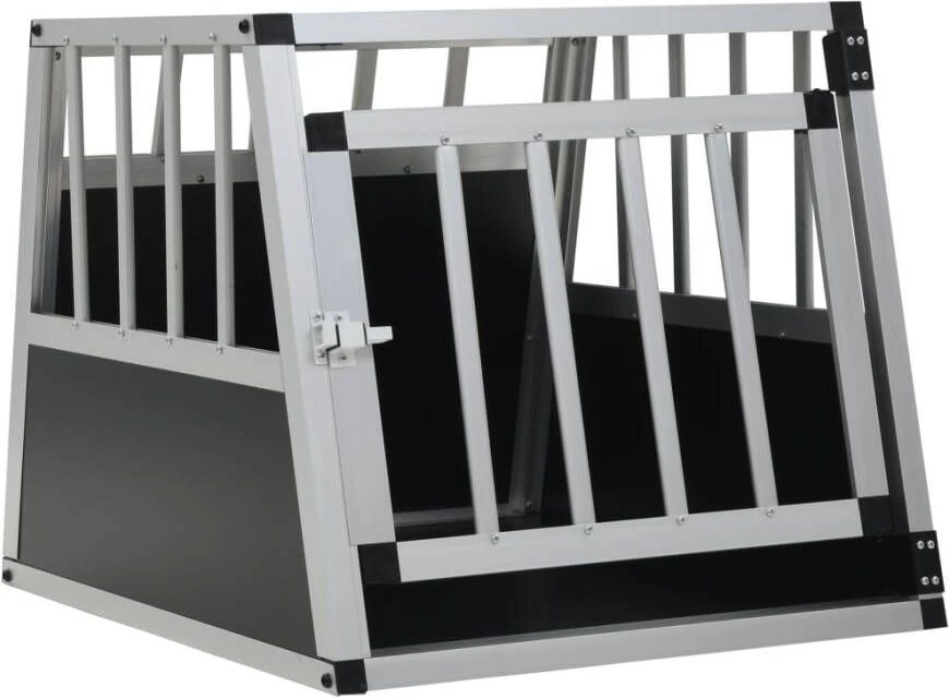 VidaXL Hondenbench Met Enkele Deur 54x69x50 Cm 2 VidaXL Hondenbench Met Enkele Deur 54x69x50 Cm - Afbeelding 2