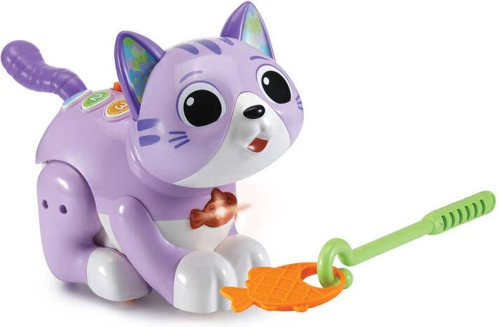 VTech Babyspeelgoed Kitten Junior 20, 2 Cm Lila 2 Delig(Nl ) 1 VTech Babyspeelgoed Kitten Junior 20, 2 Cm Lila 2 Delig(Nl )