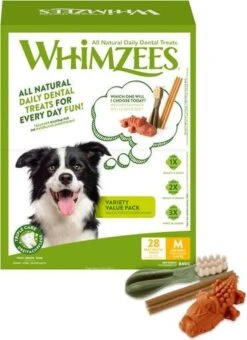 Whimzees Variety Box Hondensnacks Dental 840 G 28 Stuks Medium
